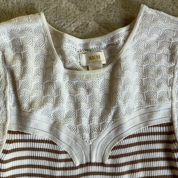 Anthropologie Maeve Pointelle Sweater - Picture 5 of 13